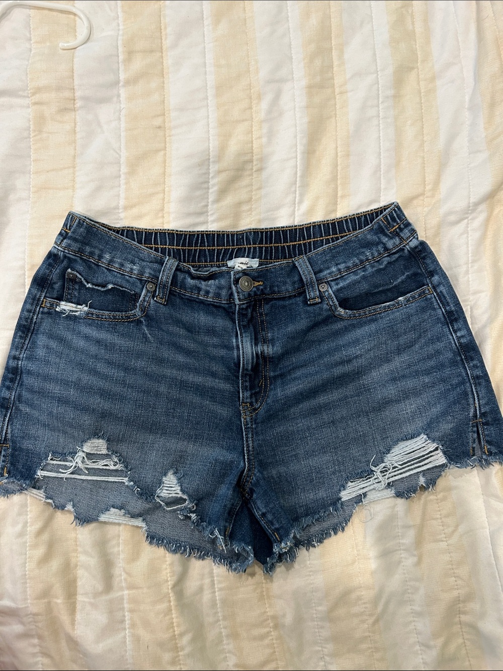 Aerie Daydream Distressed Denim Short